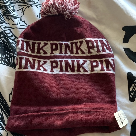 PINK by victoria secret beanie - Picture 2 of 2